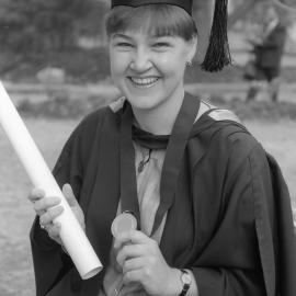 Sally Cowling (University Medalist, who received Honours Class I in her Bachelor of Economics degree), the University of Newcastle, Australia - 30 April 1993