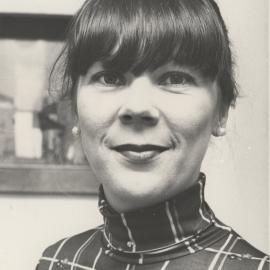 Ms Leslie Scanlon, Tutor in History (University of Newcastle, Australia), before leaving to study in China  [1970s]
