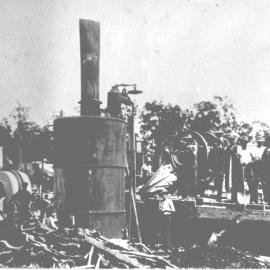 Sinking the first shaft: Richmond Main Colliery, NSW, Australia