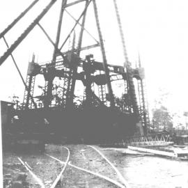 New shaft construction: Richmond Main Colliery, NSW, Australia