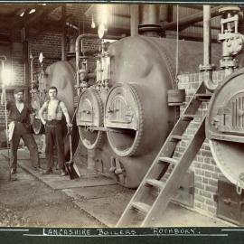 Lancashire boilers - Rothbury Colliery, NSW, [1922]