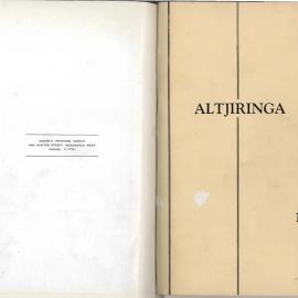 Altjiringa Annual, 1967