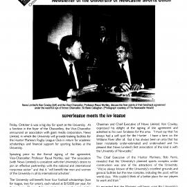 BackPage: Sports Union News, October 1995