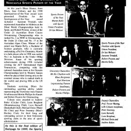 BackPage: Sports Union News, No. 7, November 1999