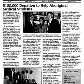 The University of Newcastle Bulletin, No.10, July 1, 1991