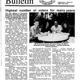 Campus Bulletin, No. 10, October 17 to 31, 1988