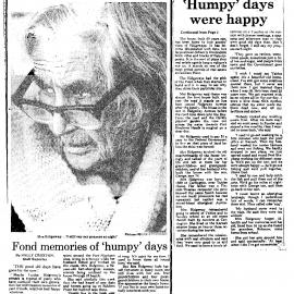 Maaiangal Ngura (Clan) of the Worimi Nation. "'Humpy' days were happy"