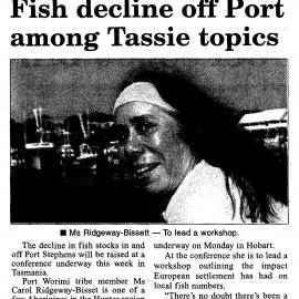 Wanda land battle: news clippings from the Port Stephens Examiner, 1999