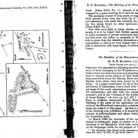 The Burbung of the Wiradthuri Tribes.