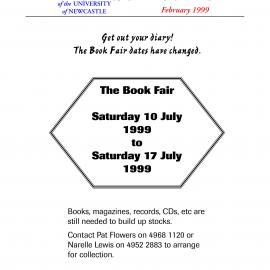 Friends of the University of Newcastle News, February 1999