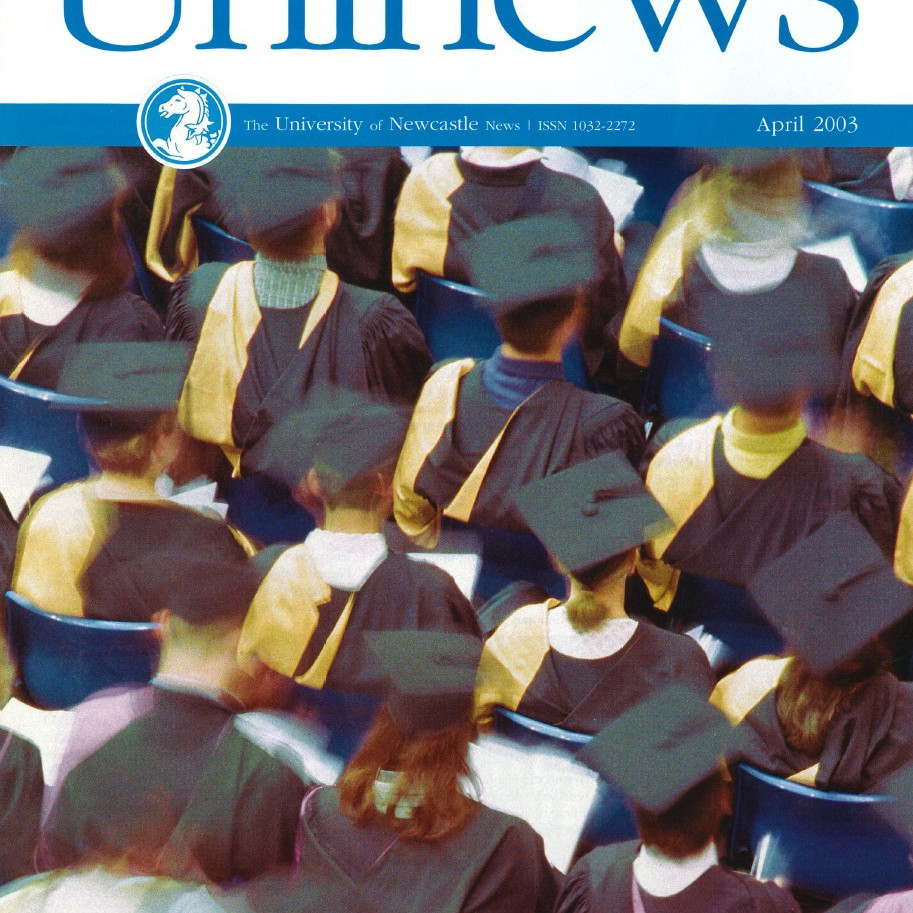UniNews (University of Newcastle, N.S.W.), April, 2003