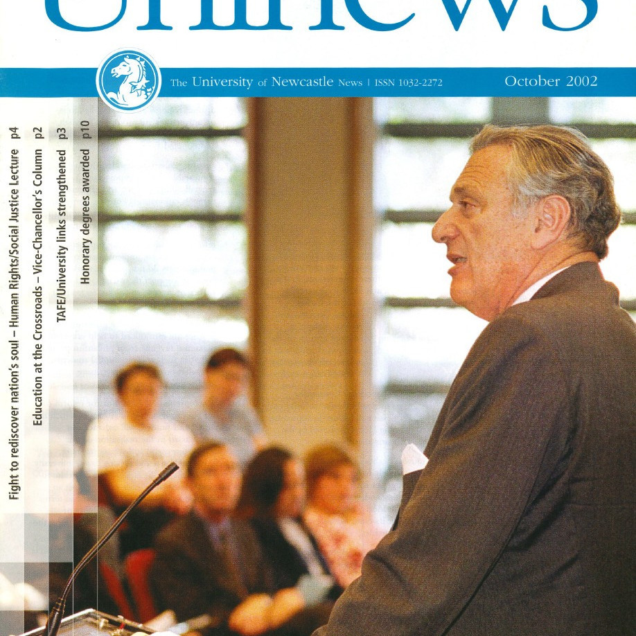 UniNews (University of Newcastle, N.S.W.), October, 2002