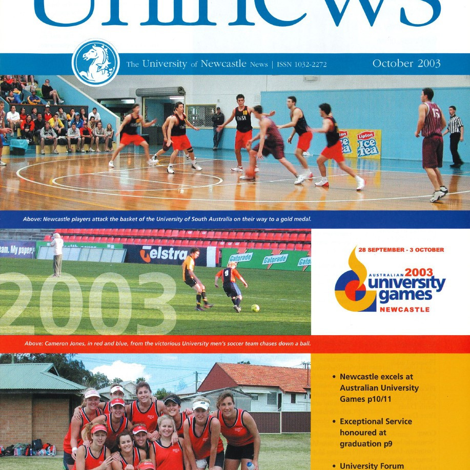 UniNews (University of Newcastle, N.S.W.), October, 2003