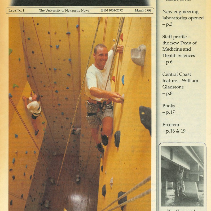 UniNews (University of Newcastle, N.S.W.), Issue No. 1, March, 1998