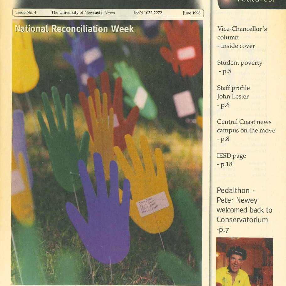 UniNews (University of Newcastle, N.S.W.), Issue No. 4, June, 1998