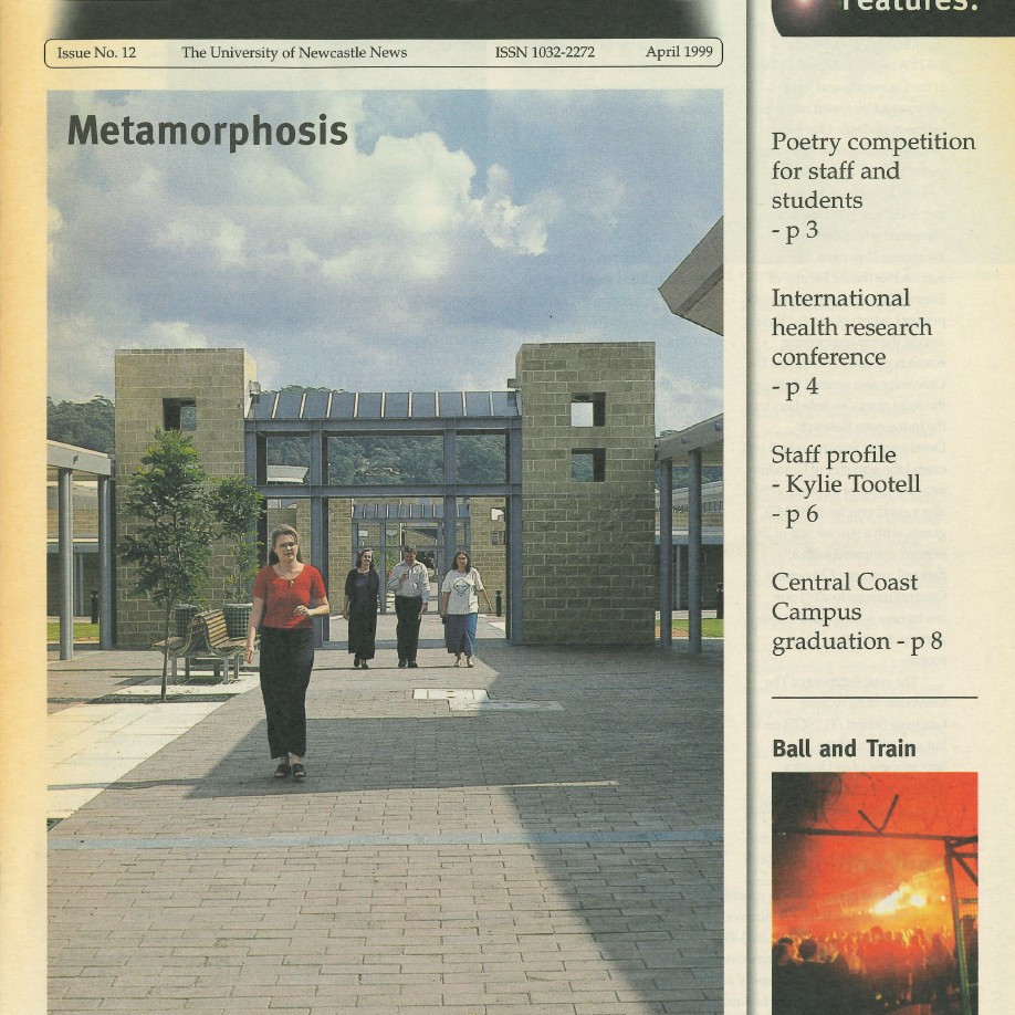 UniNews (University of Newcastle, N.S.W.), Issue No. 12, April, 1999