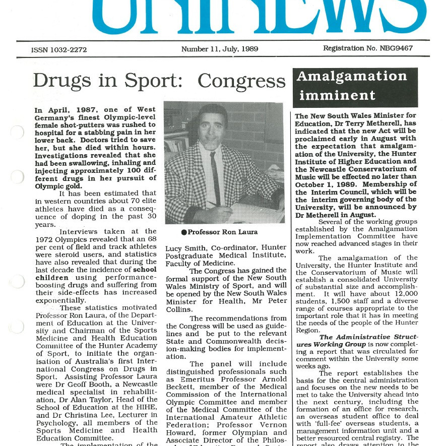 UniNews (University of Newcastle, N.S.W.), No. 11, July, 1989
