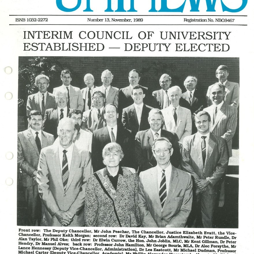UniNews (University of Newcastle, N.S.W.), No. 13, November, 1989