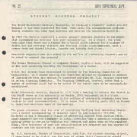 University News, The University of Newcastle, No. 25, 16 September 1971