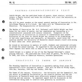 University News, The University of Newcastle, No. 61, 3 May 1973