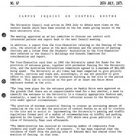 University News, The University of Newcastle, No. 67, 26 July 1973