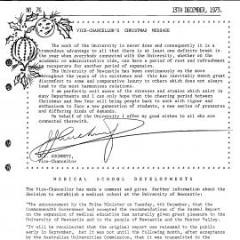 University News, The University of Newcastle, No. 76, 13 December 1973