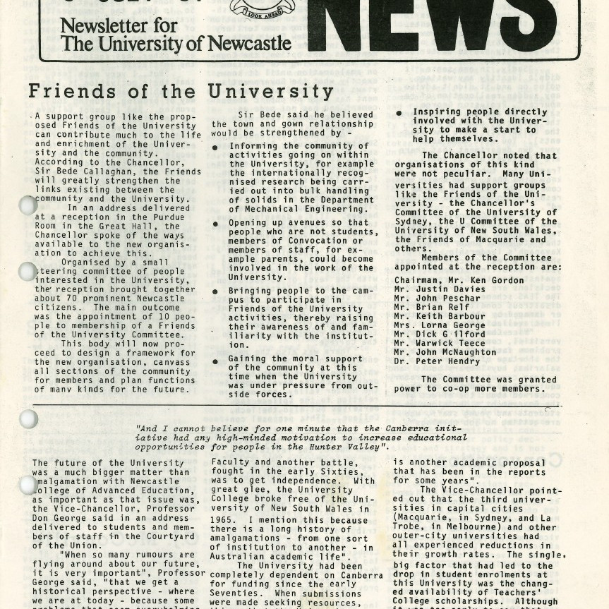 University News, Vol. 7, No.11, July 9, 1981