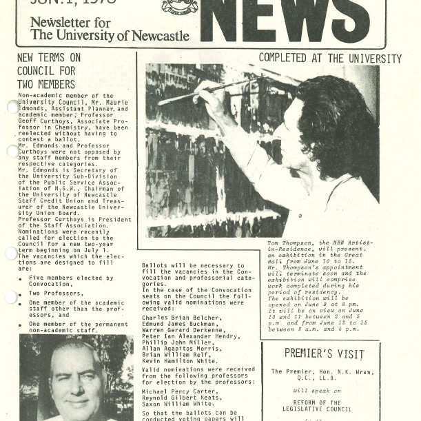 The University News, Vol. 4, No. 8, June 1, 1978