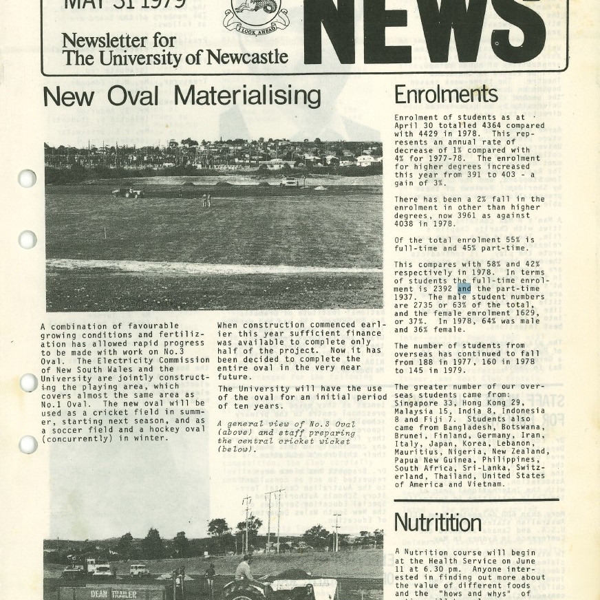 The University News, Vol. 5, No. 8, May 31, 1979