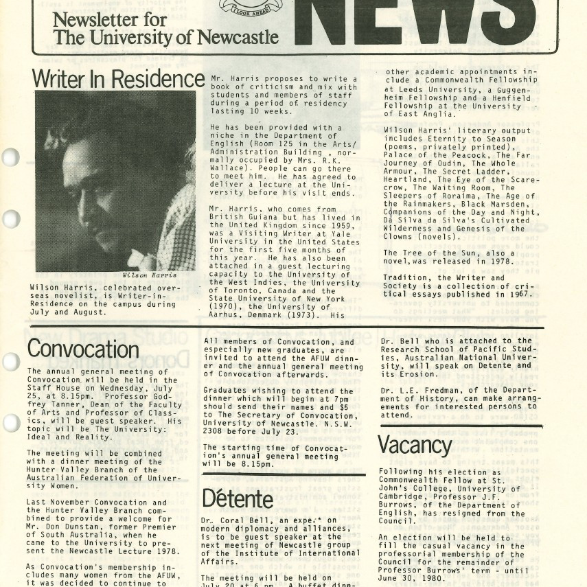 The University News, Vol. 5, No. 11, July 12, 1979