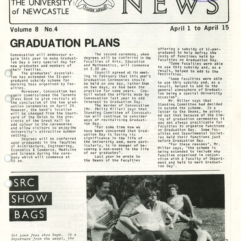 The University News, Vol. 8, No. 4, April 1 - 15, 1982