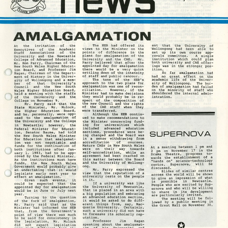 The University News, Vol. 8, No. 20, October 14 - 28, 1982