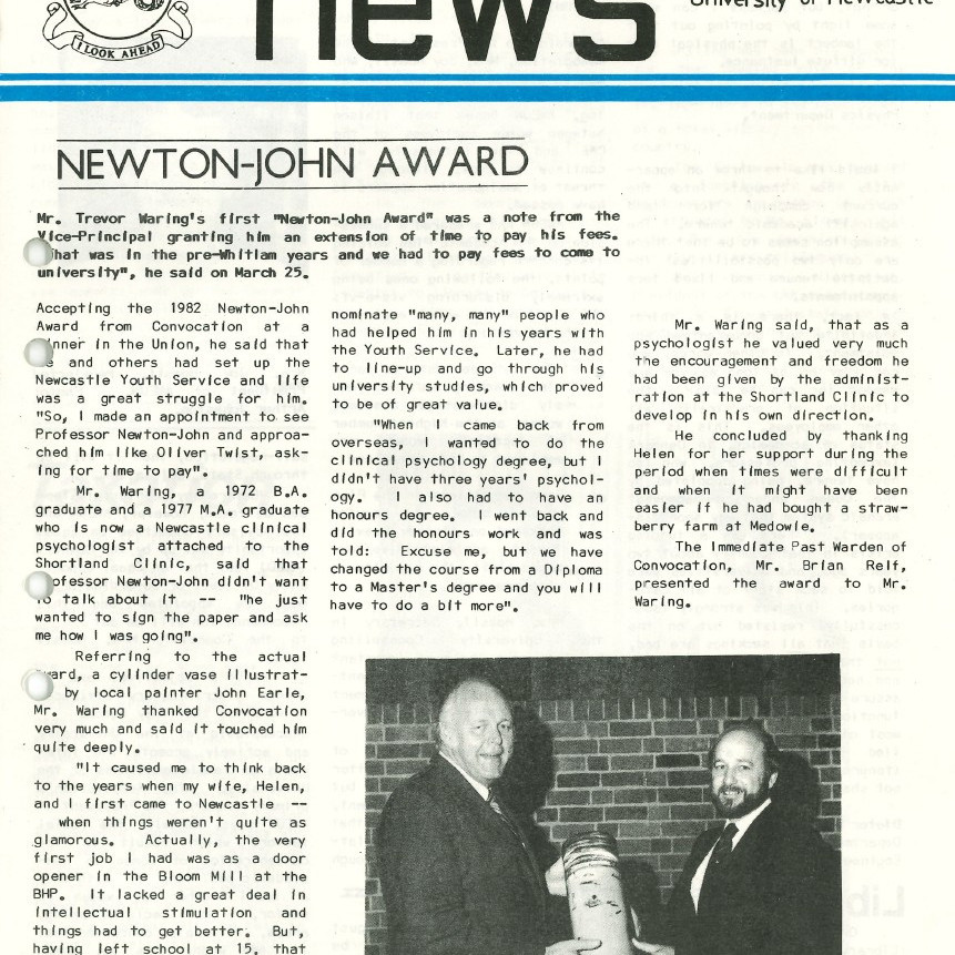 The University News, Vol. 9, No. 4, March 31 - April 14, 1983