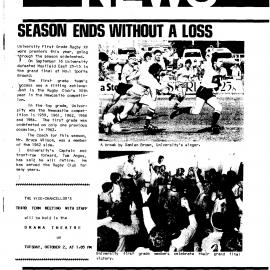 The University News, Vol. 10, No. 17, September 28 - October 12, 1984