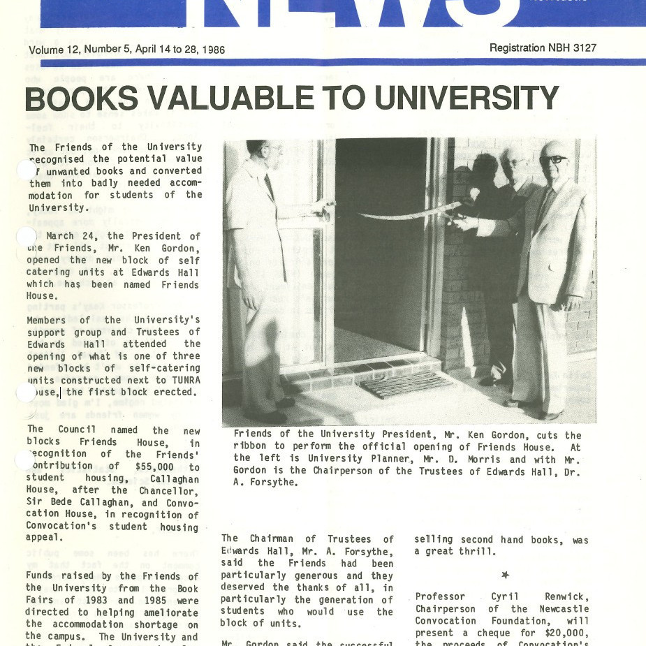 The University News, Vol. 12, No. 5, April 14-28, 1986