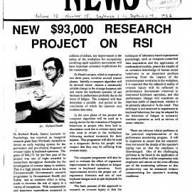 The University News, Vol. 12, No. 15, September 1-15, 1986