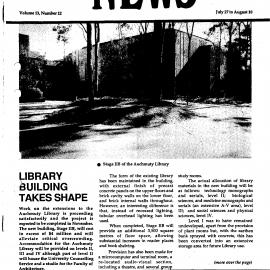 The University News, Vol. 13, No. 12, July 27 - August 10, 1987