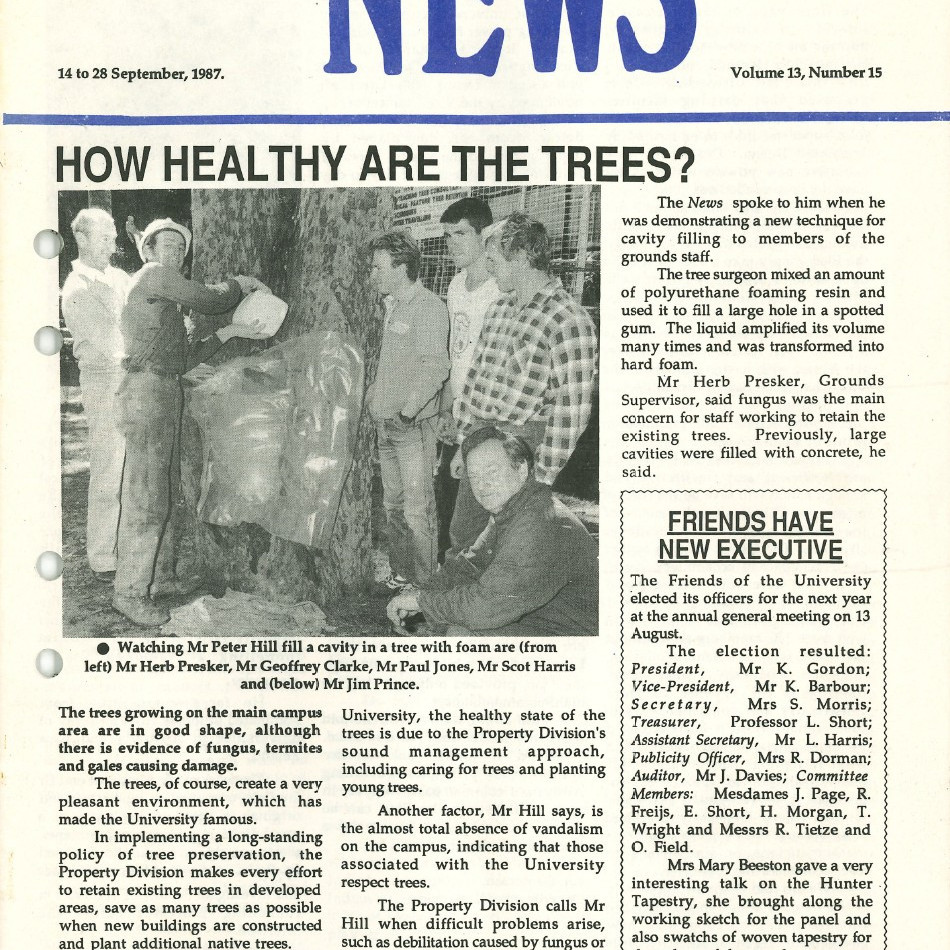 The University News, Vol. 13, No. 15, September 14-28, 1987
