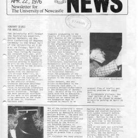 University News, The University of Newcastle, Vol. 2, No. 5, 22 April 1976