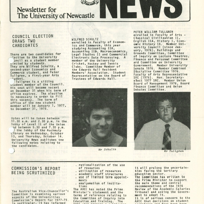 University News, Vol. 2, No. 17, 07 October 1976