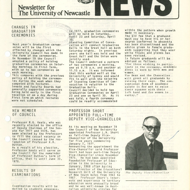 University News, Vol. 2, No. 21, 02 December 1976