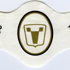 Les Vins Georges Duboeuf wine neck label (1978)