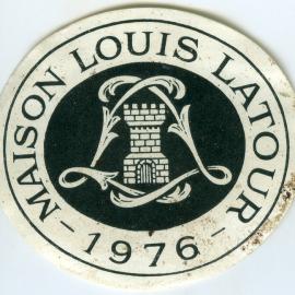 Louis Latour wine label (1976)