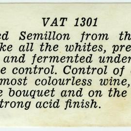 Molly Morgan semillon wine label [n.d.]