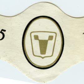 Les Vins Georges Duboeuf wine neck label (1975)