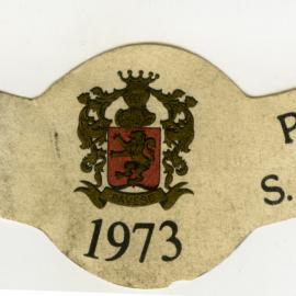 Livio Pavese Winery wine label (1973)