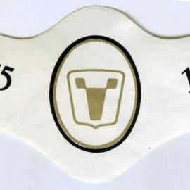 Les Vins Georges Duboeuf wine neck label (1975)