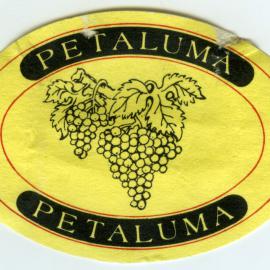 Petaluma Winery Label [n.d.]