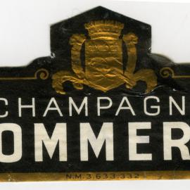 Champagne Pommery wine label [n.d.]