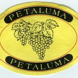 Petaluma Winery Label [n.d.]